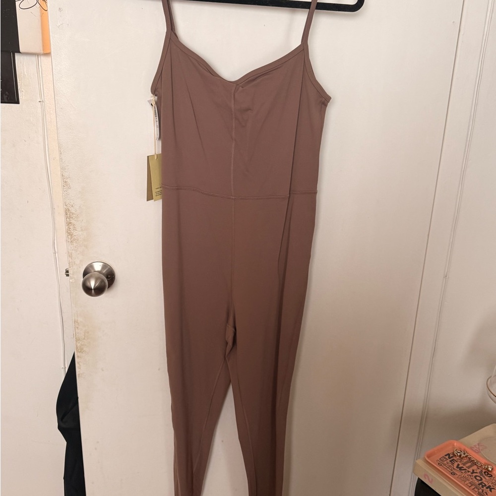 Wilfred Divinity Jumpsuit - Deep Taupe